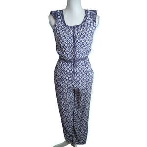 CHEROKEE BLUE GIRLS JUMPSUIT SZ.YL EUC